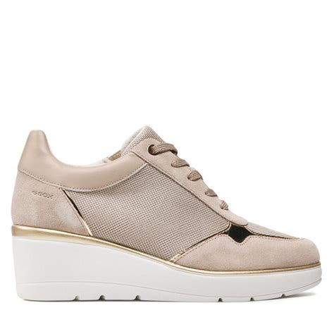 Sneakers Geox D Ilde A D Raa Ch A Beige Eschuhe De