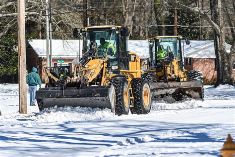 Work Begins To Clear Roads After Lafayette County Hit By Two Winter