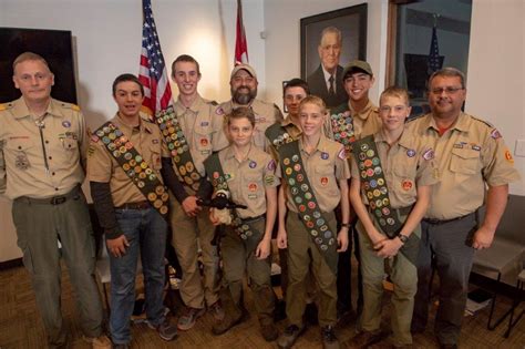 Seven Young Men Receive Eagle Scout Honors Krtn Enchanted Air Radio