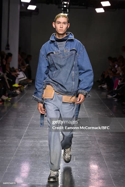 A Model Walks The Runway At The University Of Westminster Ma Menswear