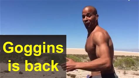 Goggins Is Back Not David Goggins Hold Your Self Accountable Youtube