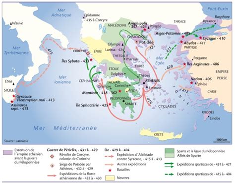 Gr Ce Histoire De La Gr Ce Antique Larousse