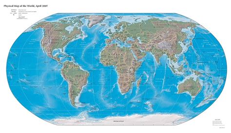 Physical Worldmap, physical, xxl, worldmap, earth map, map, HD ...