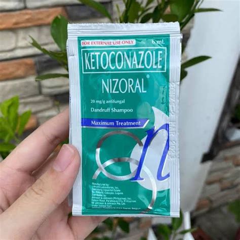 KETOCONAZOLE NIZORAL Shampoo Anti-Dandruff Shampoo (sold per sachet ...