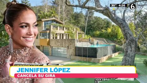 Por esta razón Jennifer López cancela su gira