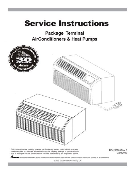 The Complete Guide To Amana PTAC Error Codes PTAC Units 55 OFF