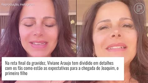 Viviane Araujo Celebra Reta Final Da Gravidez E Se Emociona