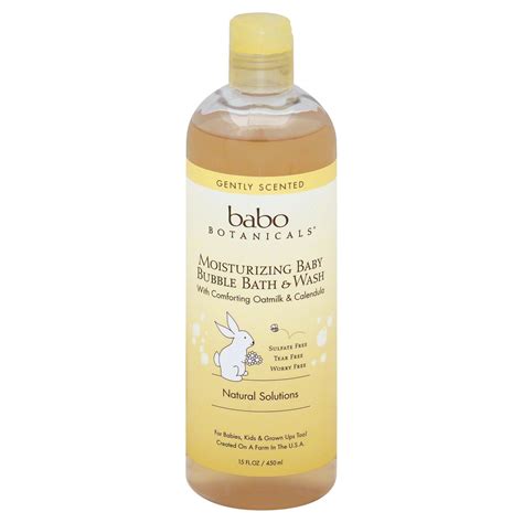 Babo Botanicals Shampoo Bath Wash Oat - Shop Bath & hair care at H-E-B