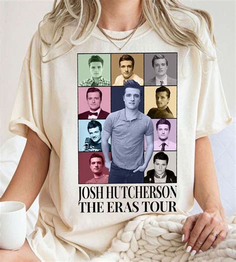 Vintage Josh Hutcherson The Eras Tour Shirt Josh Fans Gifts Sold By