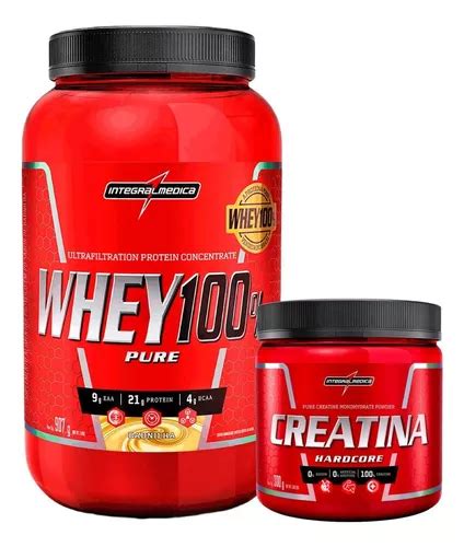 Suplemento En Polvo Integralmédica Whey Protein Concentrado Whey 100