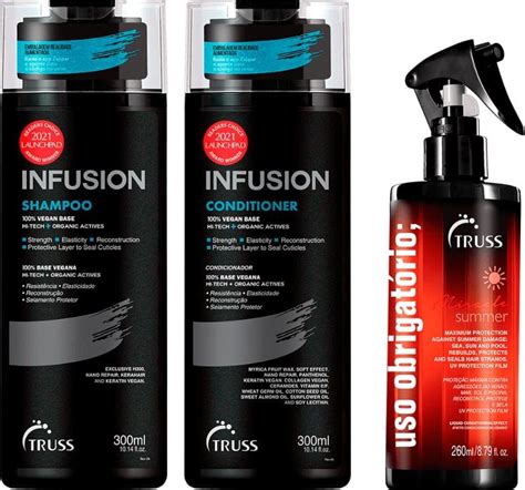 Kit Infusion Shampoo Condicionador E Uso Obrigat Rio Miracle Summer