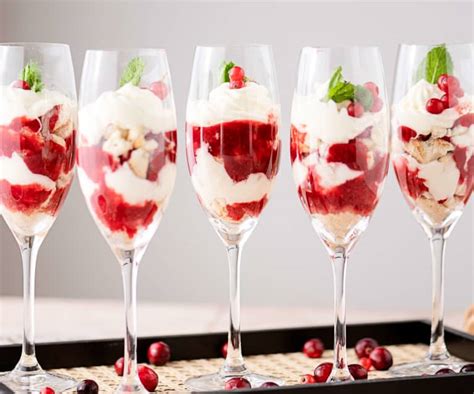 Trifle au Champagne et aux fruits rouges Cookidoo het officiële