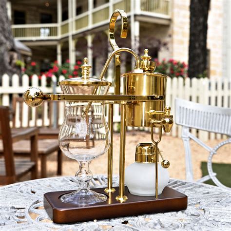 Royal Belgium Coffee Maker Goldbrass The Elephant Story