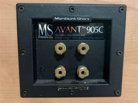 Mordaunt Short Avant 905C Center Speaker Audio Soundbars Speakers