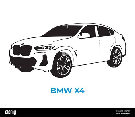 Vector Silhouettes Icons Of Bmw Brand Cars Stock Vector Image And Art Alamy