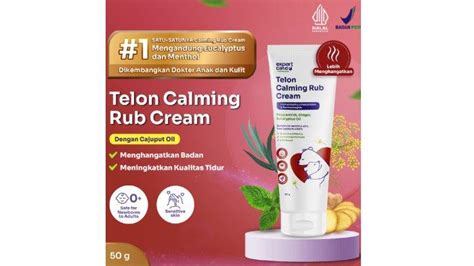 Rekomendasi Calming Rub Cream Sudah Bpom Hangatkan Badan Bayi Dengan