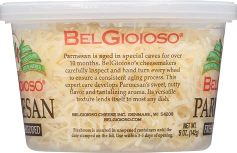 Belgioioso Cheese Freshly Shredded Parmesan Planogram Left