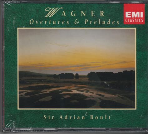 Wagner Overtures Preludes Wagner Richard Adrian Boult New