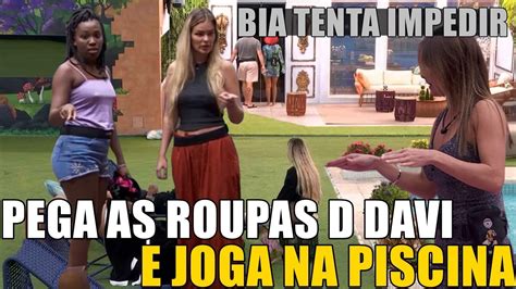 Leidy E Yasmin Pega Roupas D Davi Joga Na Pisina Bia V Pare Cobras