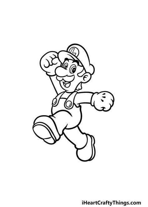 How To Draw Paper Luigi