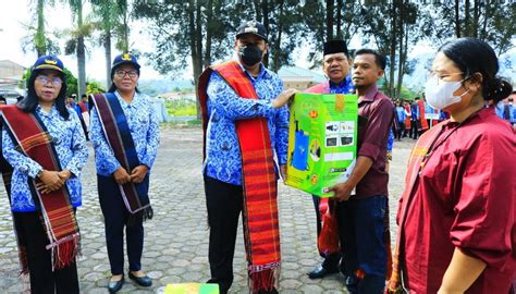 Pemkab Samosir Menggelar Upacara Hkn Dan Hari Ulos Nasional