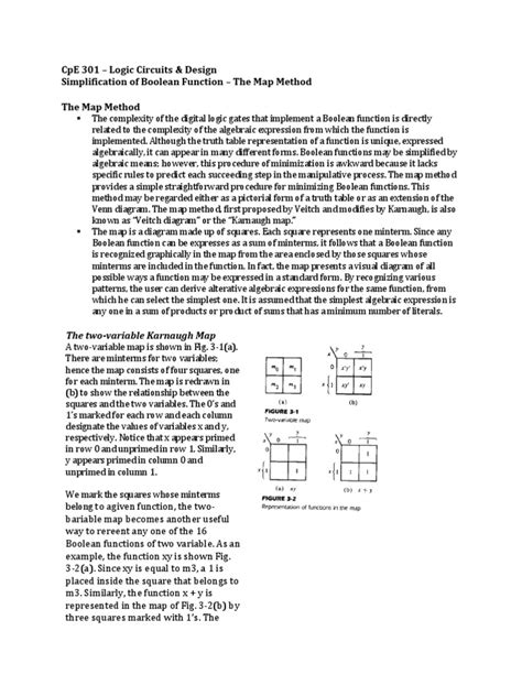 Simplification Using K-Map | PDF | Mathematics | Mathematical Logic