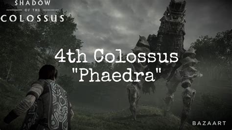 Boss Fight Vs 4th Colossus PHAEDRA Shadow Of The Colossus YouTube