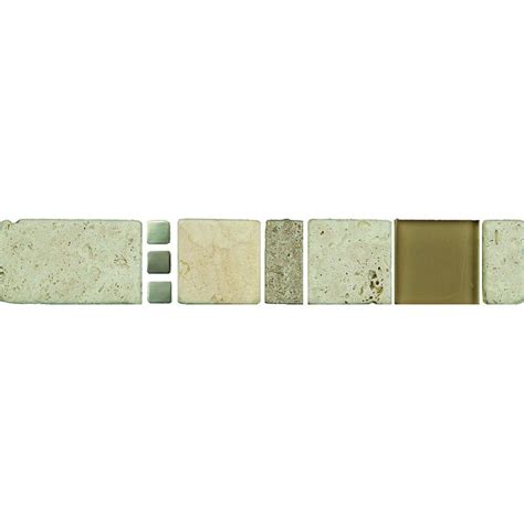 Borders Tamara Stone Glass Small Border Wall Tiles Tile Superstore®