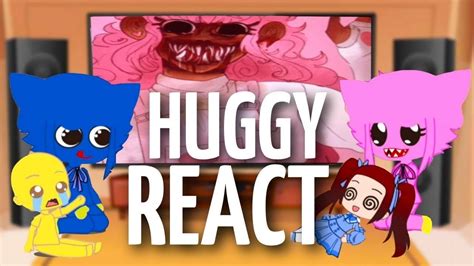 Poppy Playtime React To Tiktok Memes Edits Huggy Wuggy Kissy Missy