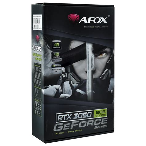 Placa De Vídeo Afox 8gb Geforce Rtx3050 Gddr6 Af3050 8gd6h2 No Paraguai Visão Vip