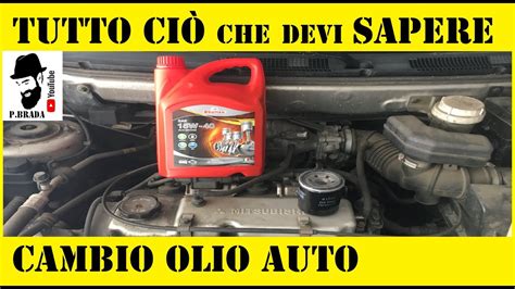 Come Fare Cambio Olio Auto Fai Da Te Tutto Ci Che Devi Sapere Youtube