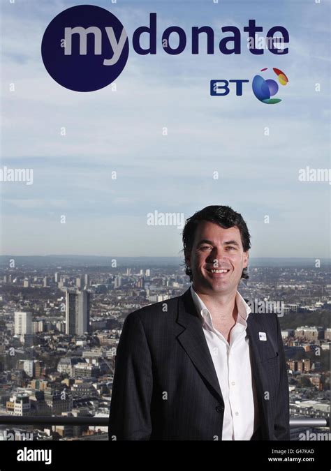 Gavin Patterson Chief Executive Of Bt Retail At The Bt Tower In