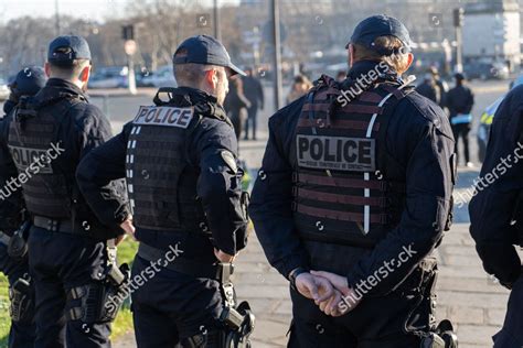 La Brigade Territoriale De Contact Patrouille Editorial Stock Photo