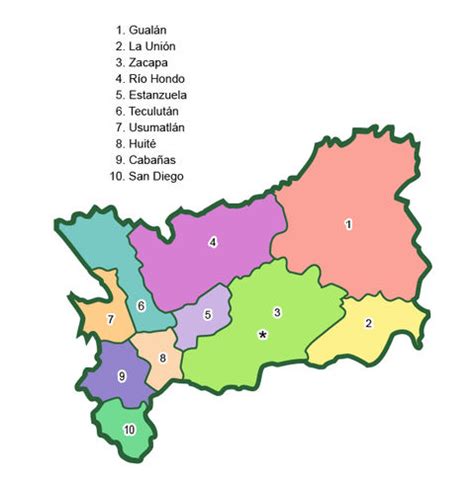 Municipalities of Zacapa | Gifex