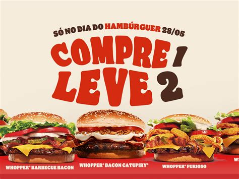 Burger King Tem Promo O No Dia Do Hamb Rguer