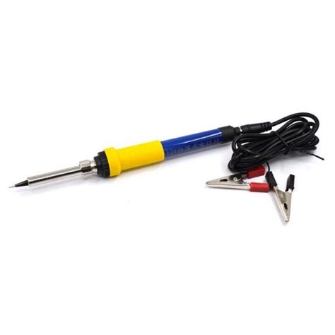 DC 12V Portable Soldering Iron Low Voltage Car Battery 60W Welding