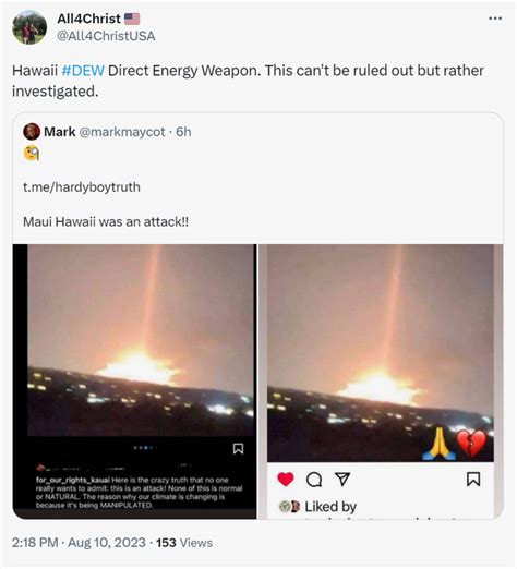 Fact Check Were Maui Fires Caused By A Direct Energy Weapon