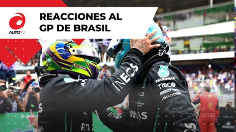 Reacciones Al Grand Prix De Brasil 2022 YouTube