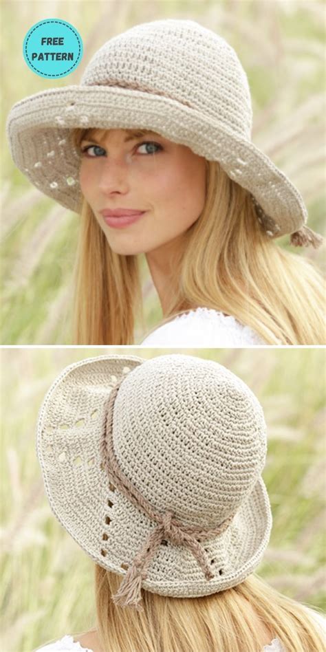 22 Free Crochet Summer Hats To Make In 2021 The Yarn Crew Crochet