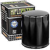 Hiflo Black Spin On Premium Oil Filter Canister For Dyna Super Glide