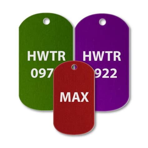 IdentificationTags.com : Aluminum Engraved Military Dog Tags