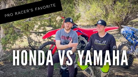 Yamaha Yz250fx Vs Honda Crf250rx Pro Racers S Favorite Youtube