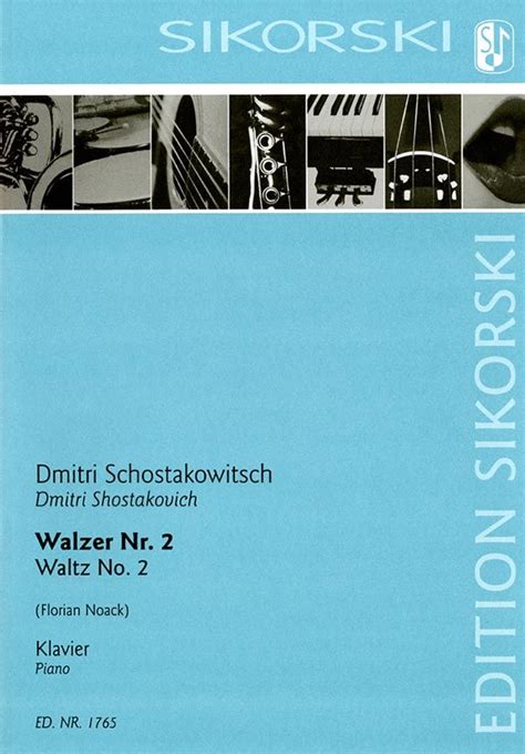 Walzer Nr 2 Von Dmitri Schostakowitsch Klaviernoten