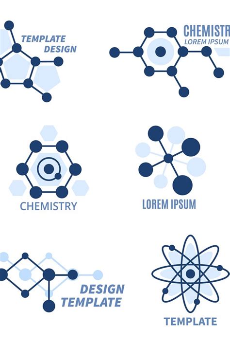 Hexagonal Molecule Badge Molecular Structure 936850