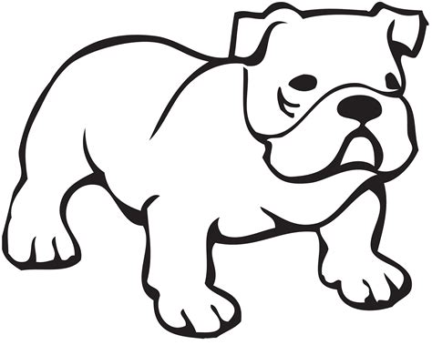 Cute Bulldogs Drawings | Puppy Clipart Gallery