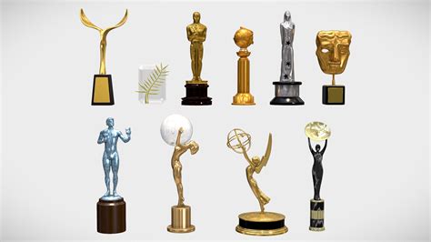 Film Awards 3d Buy Royalty Free 3d Model By Shin Xiba 3d Xiba3d