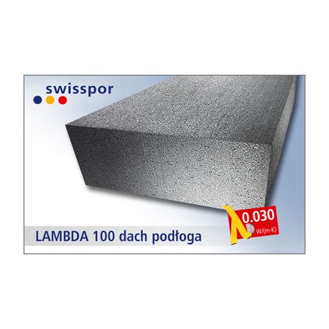 STYROPIAN LAMBDA 100 DACH PODŁOGA SWISSPOR 030 3t