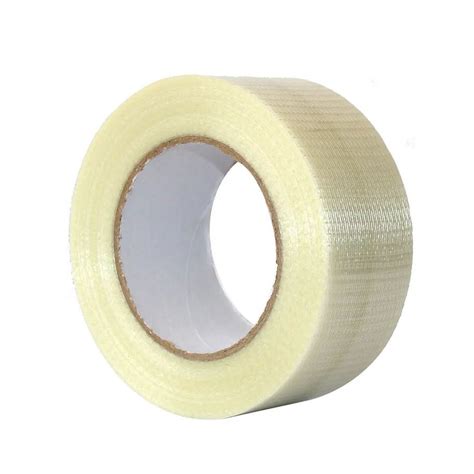 Hot Melt Self 150mic Adhesive Heavy Packaging Filament Fiberglass Tape