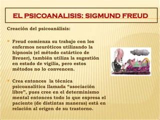 Freud Y El Psicoanalisis Historia De La Psicolog A Ppt