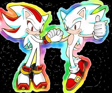 Hyper Sonic Hyper Shadow sonic adventure-2 by Sonic-fanart-guys on ...